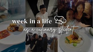 a week in a life  culinary student in Toronto [upl. by Gulgee]