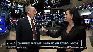 John Heller CEO at Amentum Joins NYSE TV Live [upl. by Benedict]