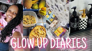 GLOW UP DIARIES  HEALTHY HABITS  MONTHLY GROCERIES  WHATS IN MY BAG and more  vlog  VLOG [upl. by Aneehsirk]