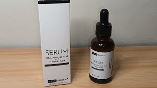 Dermorepubliq 15 LAscorbic Acid  E  Ferulic Acid Brightening Formula Serum  30 mL from Shopee [upl. by Hakym]