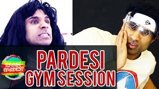 Pardesi Gym Session  Rahim Pardesi  Dramas Central  ST1 [upl. by Iuq]