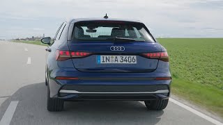 New Audi A3 Sportback Blue facelift 2024  Interior Exterior video [upl. by Ynehpets119]