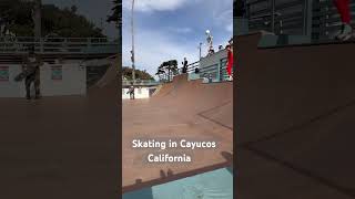 Skating and beautiful Cayucos California October 2024 [upl. by Tsuda631]