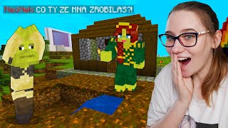 FIONA TROLL na CHŁOPAKU w Minecraft zamieniłam go w shreka [upl. by Maitund]