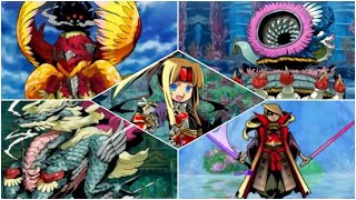 Etrian Odyssey 3 HD All Bosses and Endings [upl. by Torosian]