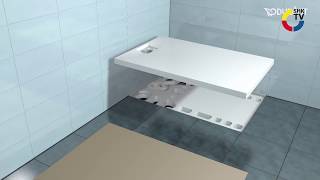 Montage Stonetto halbeingesetzt von Duravit [upl. by Vish]