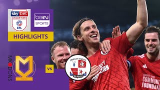 MK Dons v Crawley Town  EFL League Two PlayOffs 2324 Match Highlights [upl. by Niran492]