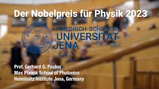 Der Nobelpreis für Physik 2023 [upl. by Bevers]