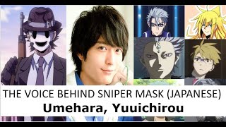 The voice behind Sniper Mask  Umehara Yuuichirou [upl. by Caputto]