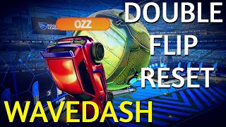 Double Flip Reset Tutorial wavedash Rocket League [upl. by Sadiras]