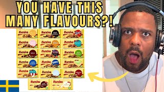 Brit Reacts to We Tried EVERY Marabou Flavour Swedish Chocolate [upl. by O'Conner]