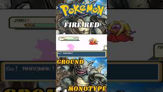 Pokemon Fire RedGround MonotypeLorelei [upl. by Domingo]