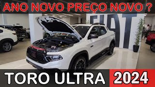 FIAT TORO ULTRA 2024  Preço Na Concessionária  Detalhes do Carro [upl. by Oicnecserc931]