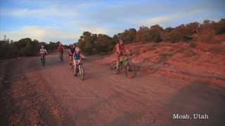 Moab Biking  Sunrise Downhill Ride [upl. by Clauddetta99]