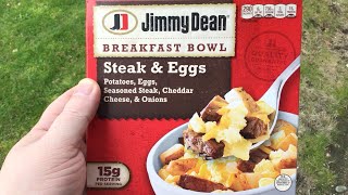 Jimmy Dean quotSteak and Eggsquot Breakfast Bowl Review [upl. by Ahmad]