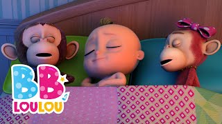 Dix Dans Le Lit  Comptines et chansons pour enfants  BB LouLou  Comptines Bébé [upl. by Stanfield]