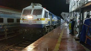 02198 Jabalpur  Coimbatore Special Entering Madgaon Junction Railway Station  Konkan Railways [upl. by Levona247]