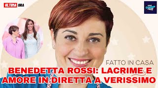 Benedetta Rossi a Verissimo Lacrime Dolore e Riflessioni sulla Maternità Mancata il Successo [upl. by Consalve]