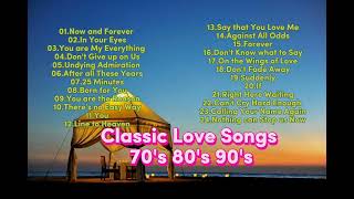 Classic Love Songs 70s 80s 90s The Greatest Love Songs [upl. by Yblek]