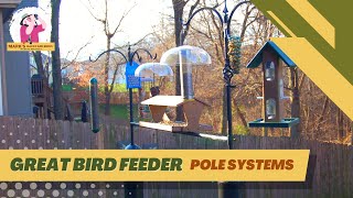 Marks Bird Feeder Pole System [upl. by Nwahsyar]