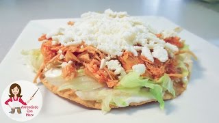 RECETA DE TINGA DE POLLO [upl. by Ireg]