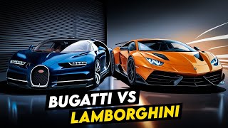 Bugatti vs Lamborghini The EPIC Supercar Showdown [upl. by Heinrick168]