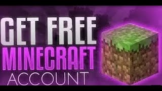 This is How you can get FREE Minecraft account [upl. by Rediah]