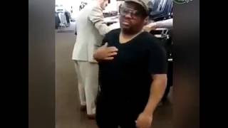 Suit Salesman Pranks Best Man Whos Getting Fit For A Wedding [upl. by Naejarual]