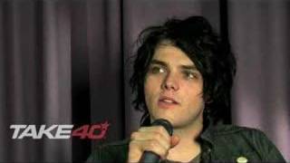 MCRs Gerard Way  scared of teenagers on the train [upl. by Cock713]