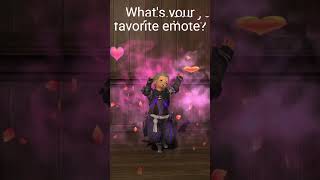 Whats your favorite emote in ffxiv  gaming twitch youtubeshorts fyp lalafell livestream [upl. by Notsew]