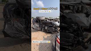 Mumbai expressway😱accident shorts video viralvideo trending youtube funny expressway diwali [upl. by Kowatch]