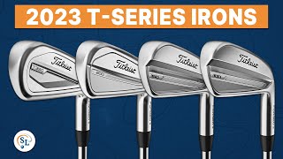 2023 Titleist TSeries Irons  T100 T150 T200 amp T350 Comparison [upl. by Harland255]