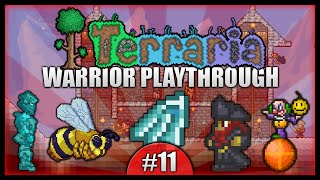 Lets Play Terraria 124  Warrior Class Playthrough  Pirates Bees amp NPC Genocide Episode 11 [upl. by Yendroc]