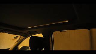 Honda  How To install SUNROOF window AMBIENT led LIGHT 🛠 💡 [upl. by Adnawyek]