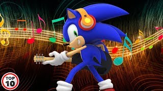 Top 10 Sonic Character Theme Songs [upl. by Aisined]