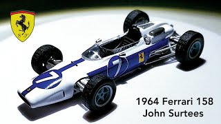 Ferrari 158 F1 1964 JSurtees escala 143 [upl. by Natalie]