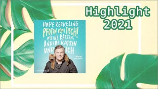 Pfoten vom Tisch  JahresHighlight2021  LadyoftheBooks [upl. by Cronin31]