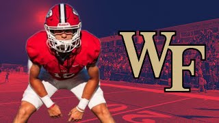 3Star 2024 WR Ben Grice Wake Forest Commit Woodward Academy  Highlights vs Trinity Christian [upl. by Suoicerpal]