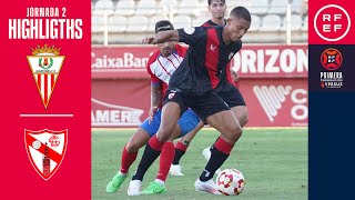 Resumen PrimeraFederación  Algeciras CF 11 Sevilla Atlético  Jornada 2  Temporada 202425 [upl. by Sadirah]