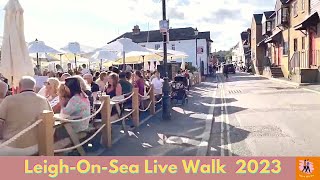 LeighonSea Live Walk  Summer 2023  HD  Here We Go Walks [upl. by O'Rourke315]