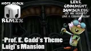 quotProfessor E Gadds Themequot Luigis Mansion Remix [upl. by Bertle]