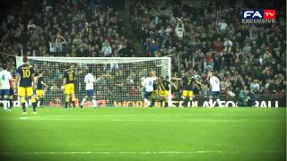 England 10 Sweden  Official pitchside goals and full highlights  151111 England v Sverige [upl. by Schatz]