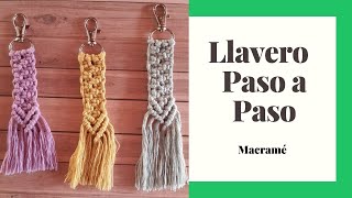 Llaveros 🗝🔑MACRAME super faciles [upl. by Conover]