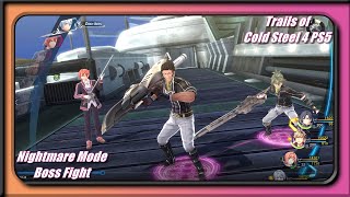 Trails of Cold Steel 4 PS5  Nightmare Mode Boss  Leo Xeno amp Lechter [upl. by Einahpets]