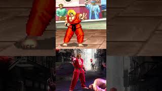 Victory Poses  SF2 vs SF6 streetfighter [upl. by Daphne]