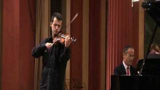 Franck violin sonata 4 mvt Damir Orascanin [upl. by Javler866]