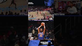 Mikal Bridges jump shot looked FINE in Brooklyn last year shorts nba knicks [upl. by Nodyroc]