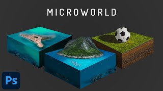 Microworlds in Photoshop [upl. by Hedva724]