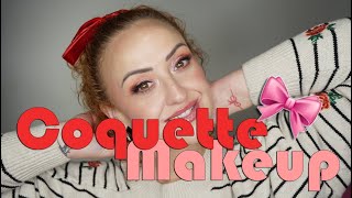 🎀 ¡¡COQUETTE MAKEUP 🎀  Tutorial de la tendencia viral del momento Total look NAM Cosmetics [upl. by Bourke]