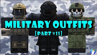 Military Army Soldiers Roblox Outfits Part 11 [upl. by Analah]